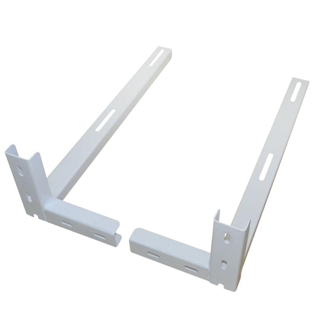 CAIXA 2 PARES SUPORTE SPLIT GALLANT PERFIL U PARA EVAPORADORA BRANCO - 1