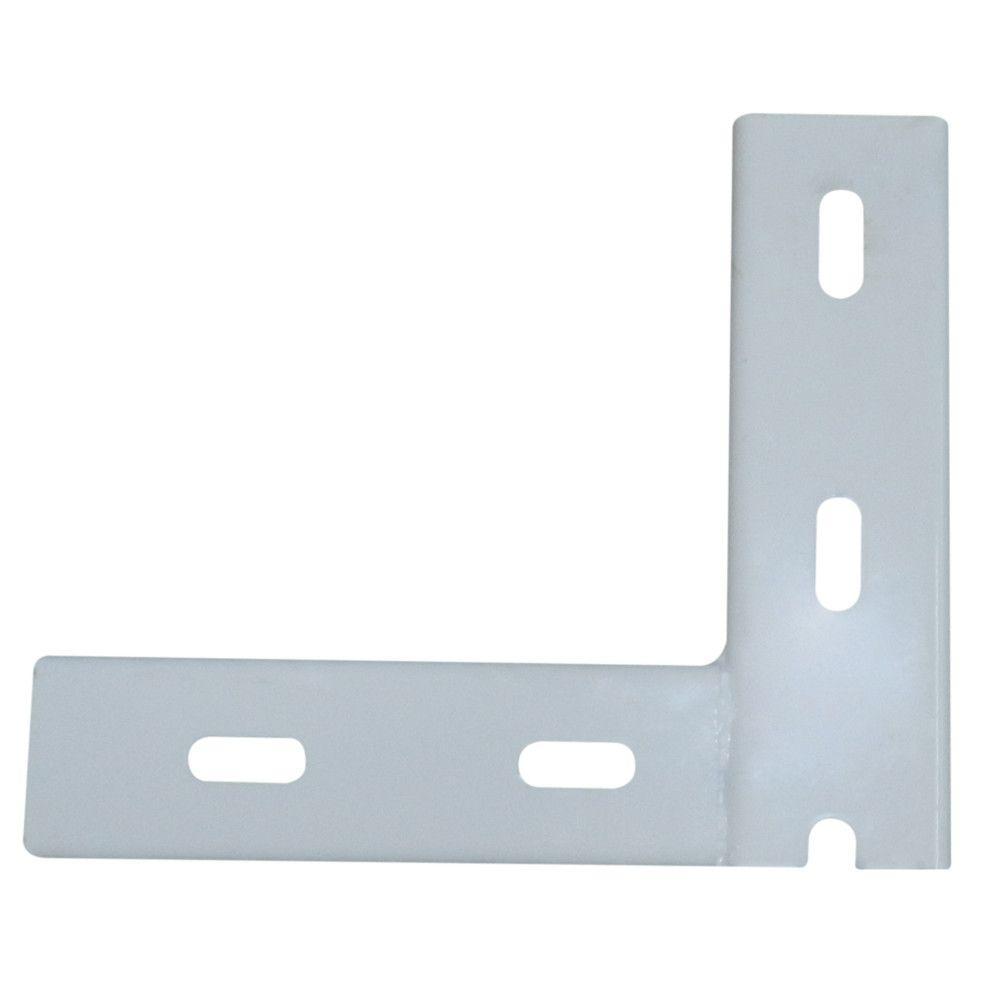 CAIXA 2 PARES SUPORTE SPLIT GALLANT PERFIL U PARA EVAPORADORA BRANCO - 3