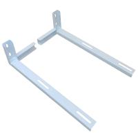 CAIXA 2 PARES SUPORTE SPLIT GALLANT PERFIL U PARA EVAPORADORA BRANCO - 2