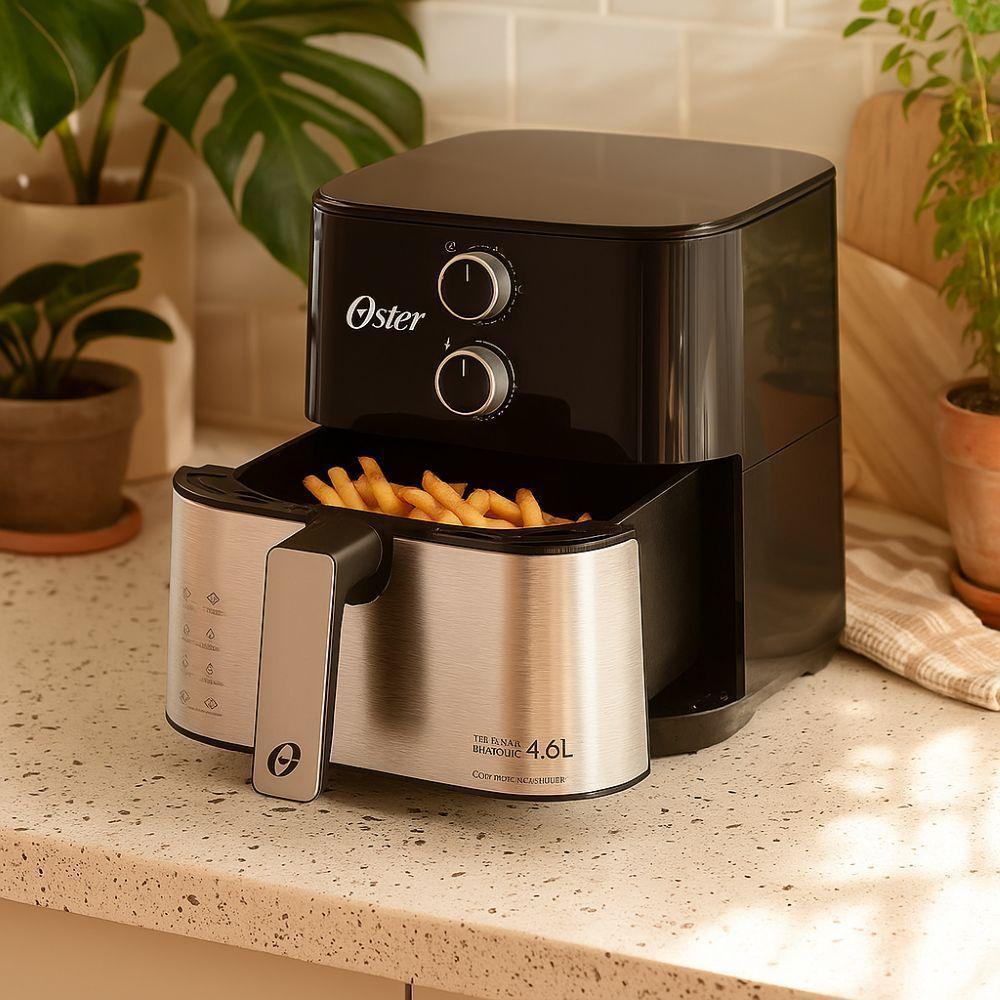 Fritadeira Elétrica Sem Óleo Oster 1500W 4,6 Litros 127V OFRT520 - 3