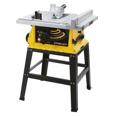Serra de Bancada SST1801-B2 10" 1800W 220V com Rodas para Transporte Amarelo STANLEY