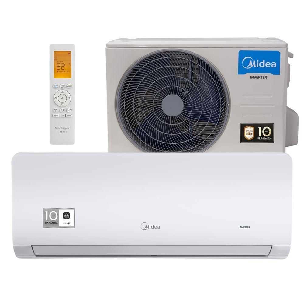 Ar Condicionado Split Springer Midea Xtreme Save Connect 18000 BTUS Quente e Frio Inverter 220V 38AGVQI18M5 - 1