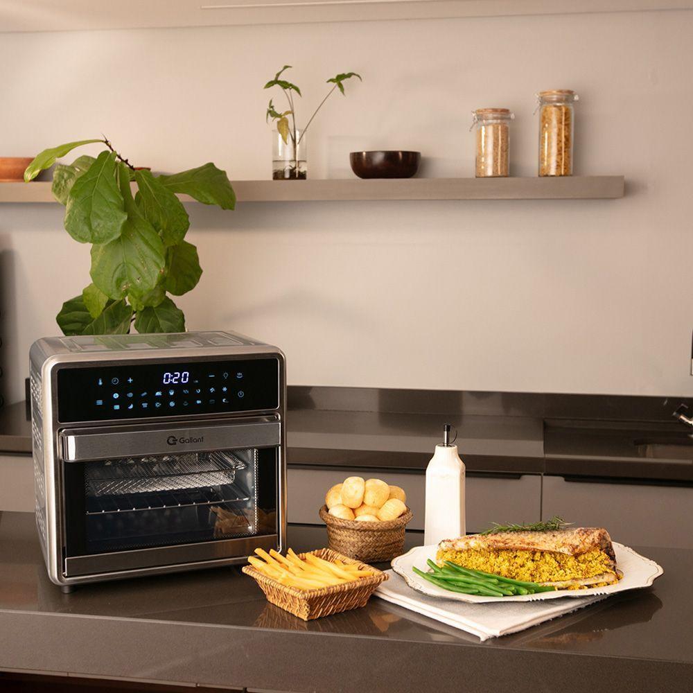 Forno E Fryer Fritadeira Digital 15l Gallant Super Compact 1600w 220V (GFE15FTA_IX220) - 7