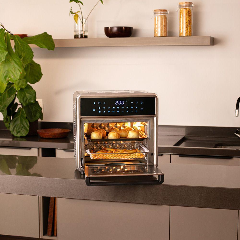 Forno E Fryer Fritadeira Digital 15l Gallant Super Compact 1600w 220V (GFE15FTA_IX220) - 8