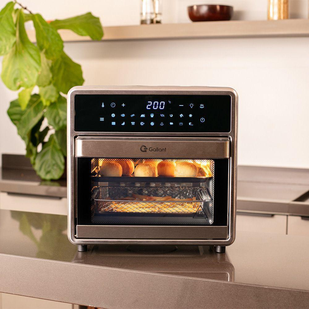 Forno E Fryer Fritadeira Digital 15l Gallant Super Compact 1600w 220V (GFE15FTA_IX220) - 10