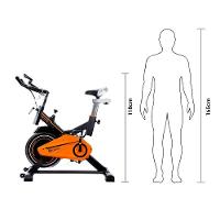 Bicicleta Ergométrica Gallant Elite Spinning Roda de Inércia 13KG até 110KG Mecânica GSB13HBTA-PT - 3