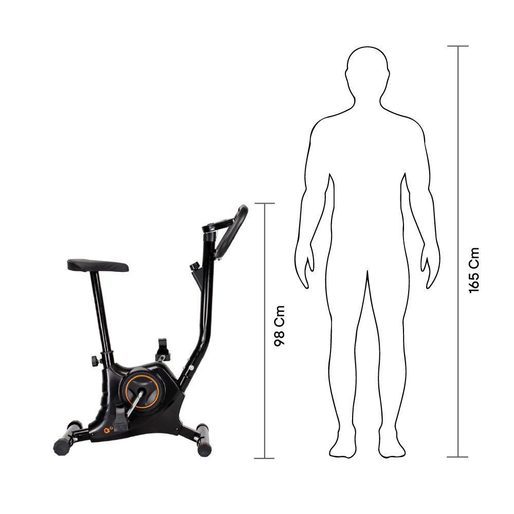 Bicicleta Ergométrica Gallant Trainer Vertical Até 100kg (GBE1HBTA-PT) - 3