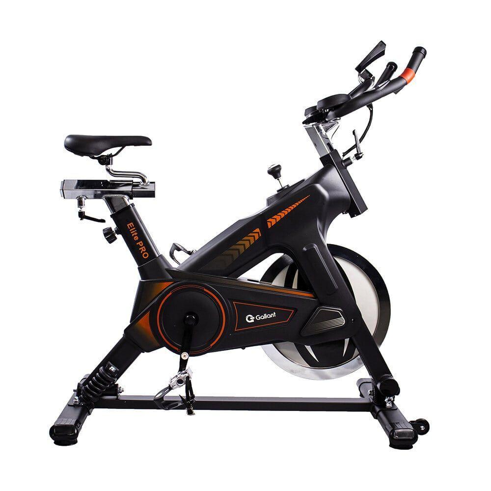 Bicicleta Ergométrica Spinning Gallant Elite Pro Mecânica Ate 120kg Roda De Inercia 18kg (GSB18HBTA-PT) - 1