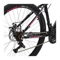 Bicicleta Polimet MTB Nitro Câmbio Shimano Quadro em Alumínio 17/Aro 29/21 Velocidades Preta/Rosa 7163 - 5