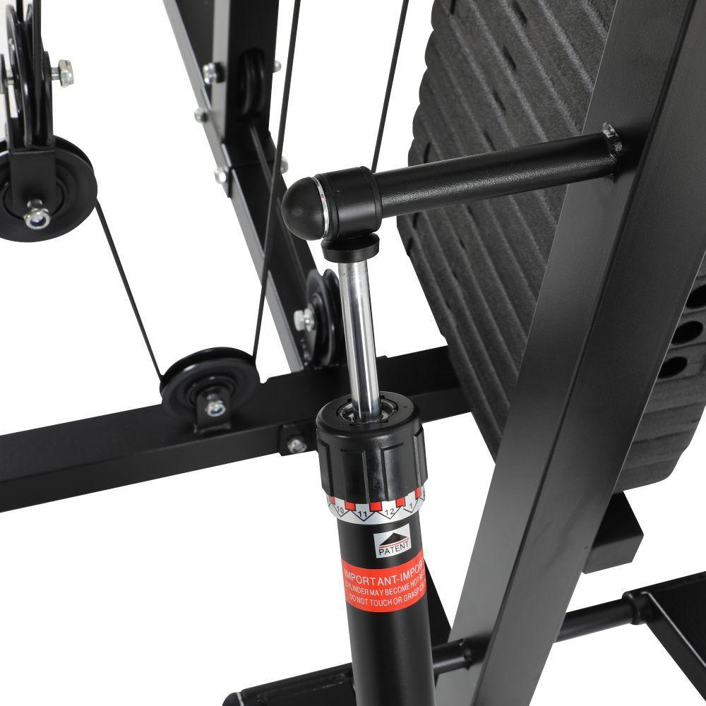 Estação De Musculação 100kg Gallant Elite Pro 8 Volumes (GEM100H85A-PT) - 5