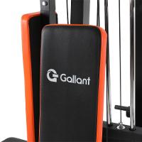 Estação De Musculação 100kg Gallant Elite Pro 8 Volumes (GEM100H85A-PT) - 9