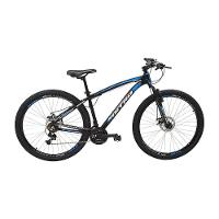 Bicicleta Polimet MTB Nitro Câmbio Shimano Quadro em Alumínio 17/Aro 29/21 Velocidades Preto/Azul 7162 - 1
