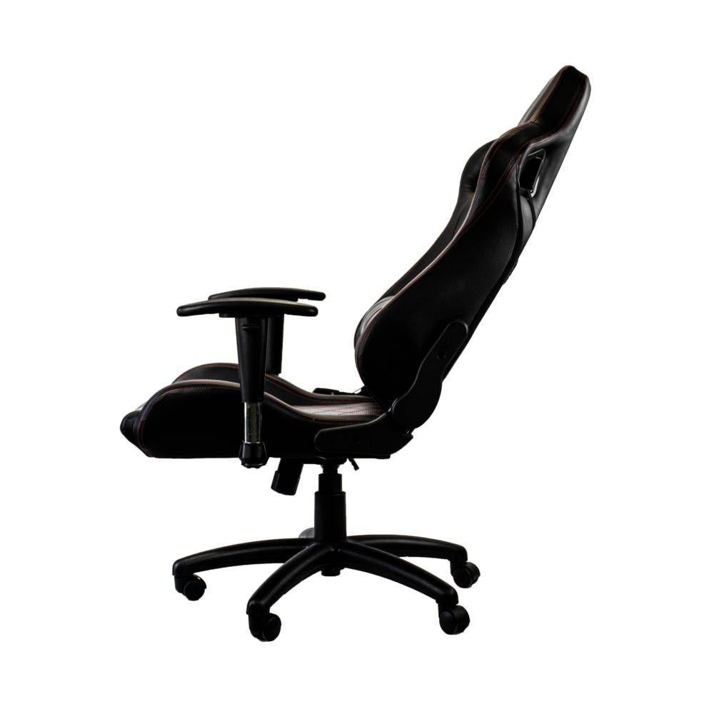 Cadeira Gamer Racer Giratória Gallant Altura Regulável Preta e Vermelha GCD100RPUA-PT - 4