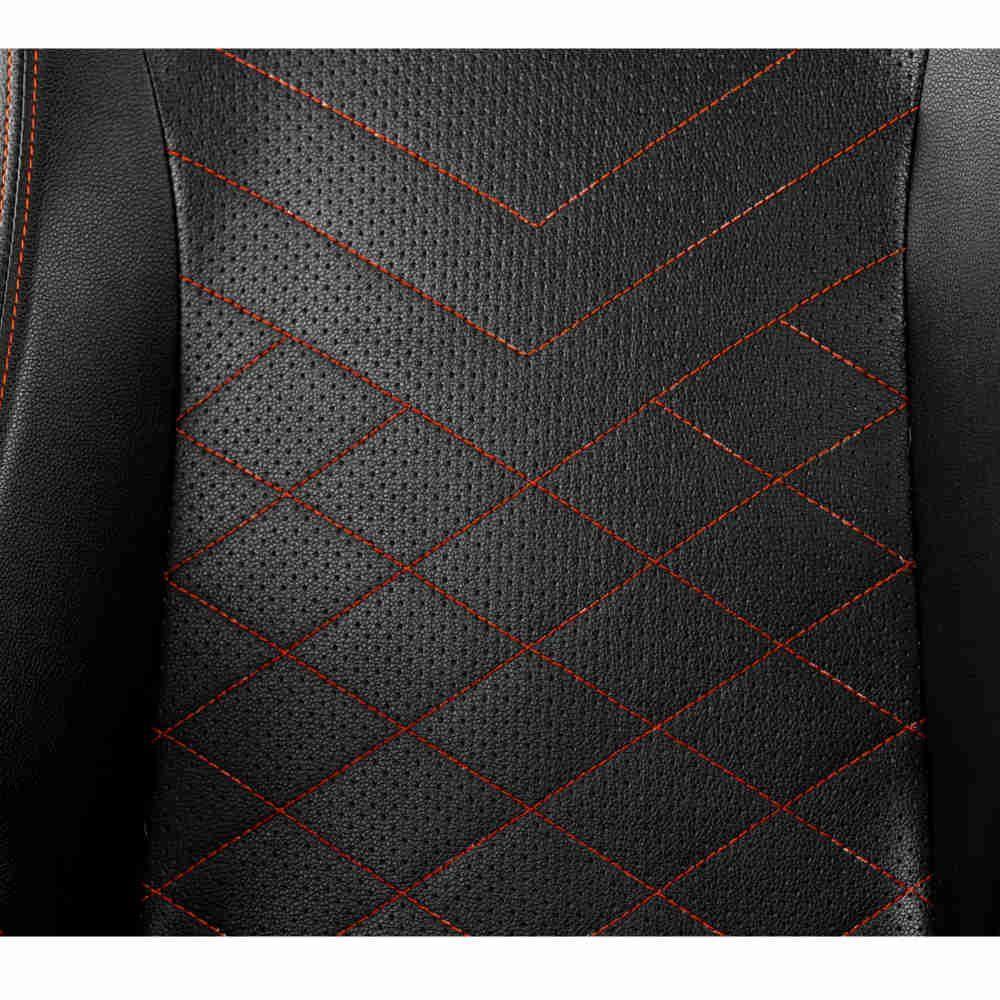 Cadeira Gamer Racer Giratória Gallant Altura Regulável Preta e Vermelha GCD100RPUA-PT - 6