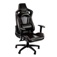 Cadeira Gamer Racer Giratória Gallant Altura Regulável Preta e Vermelha GCD100RPUA-PT - 1