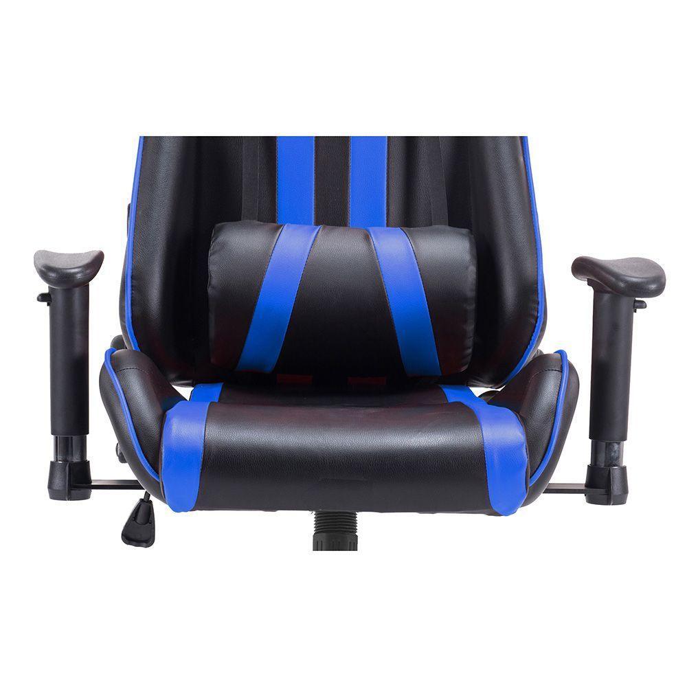 Cadeira Gamer Pro Giratória Altura Regulável Preta E Azul Gallant - (Gcd10gpub-Az) - 5