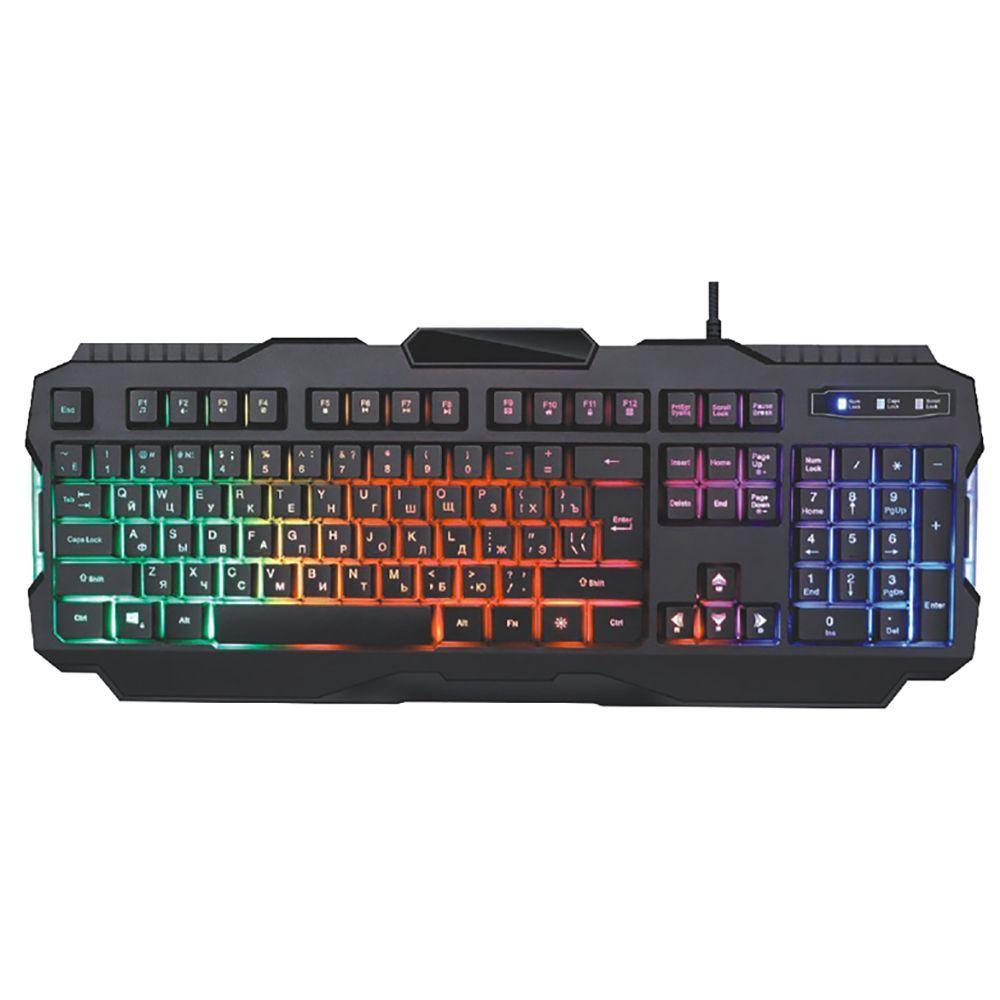 Teclado Gamer Sate AK-837 RGB USB - COM LUZ - PRETO - 3