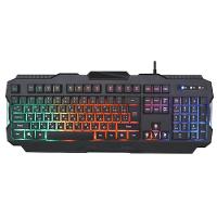 Teclado Gamer Sate AK-837 RGB USB - COM LUZ - PRETO - 3