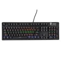 Teclado Mecânico Gamer Sate K6 Switch Blue RGB USB - 1