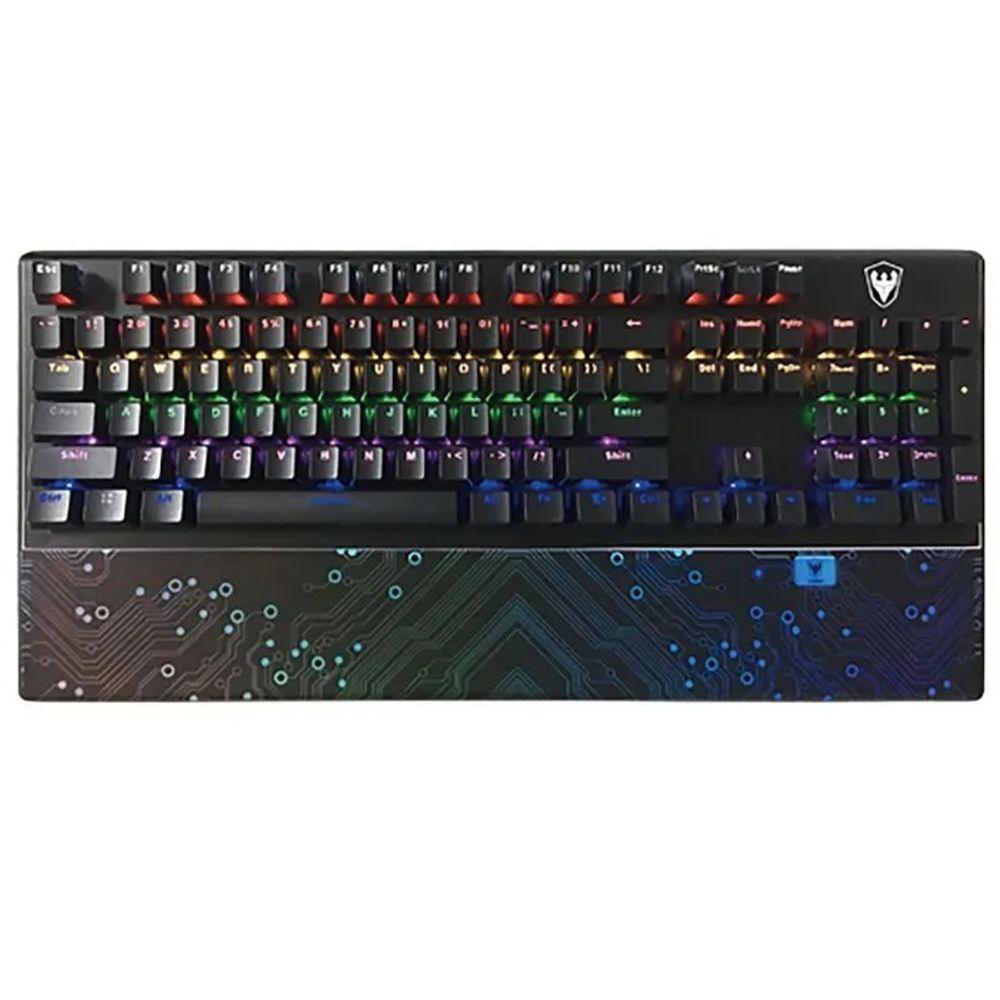 Teclado Optico Mecânico Gamer Sate K4  RGB USB - 3