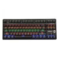 TECLADO GAMER SATE K5 COM LUZ - PRETO (K5) - 1