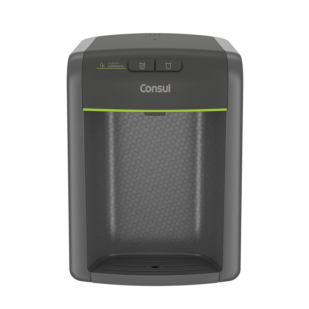 Purificador de Água Consul Refrigerado Antibactérias Cinza Bivolt - 1