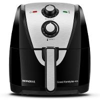 Fritadeira Elétrica Sem Óleo Mondial Grand Family 5,5 Litros Inox 220V AF-55I 69474-02 - 2