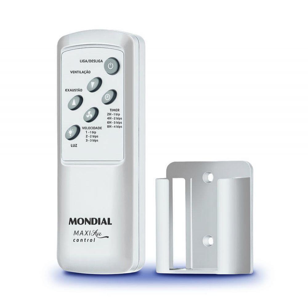 Ventilador Mondial Maxi Air Control VTE-02 Branco 127V Teto Com Controle Remoto 3 Pás (9070-01) - 4