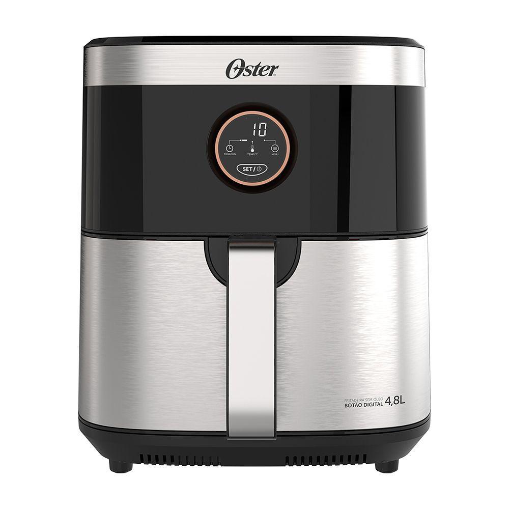 Fritadeira Elétrica Oster 4,8 Litros Black&Inox 127V OFRT660 - 1