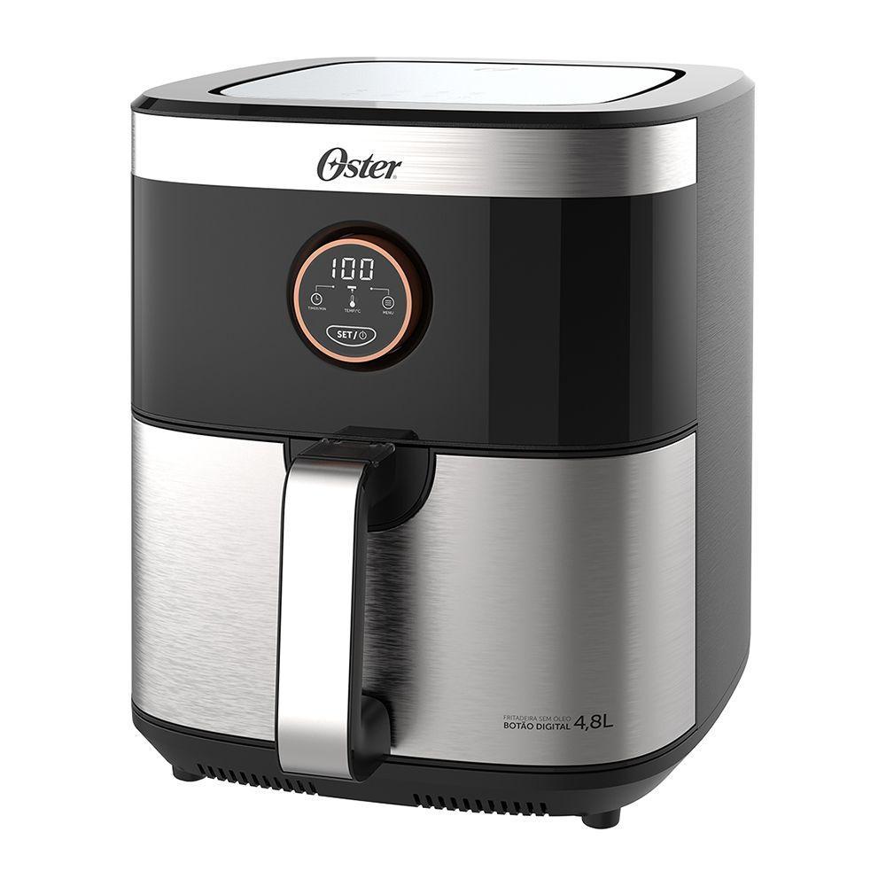 Fritadeira Elétrica Oster 4,8 Litros Black&Inox 127V OFRT660 - 2