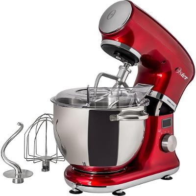 Batedeira Planetária Elétrica OBAT911 5L 1000W Vermelho 220V