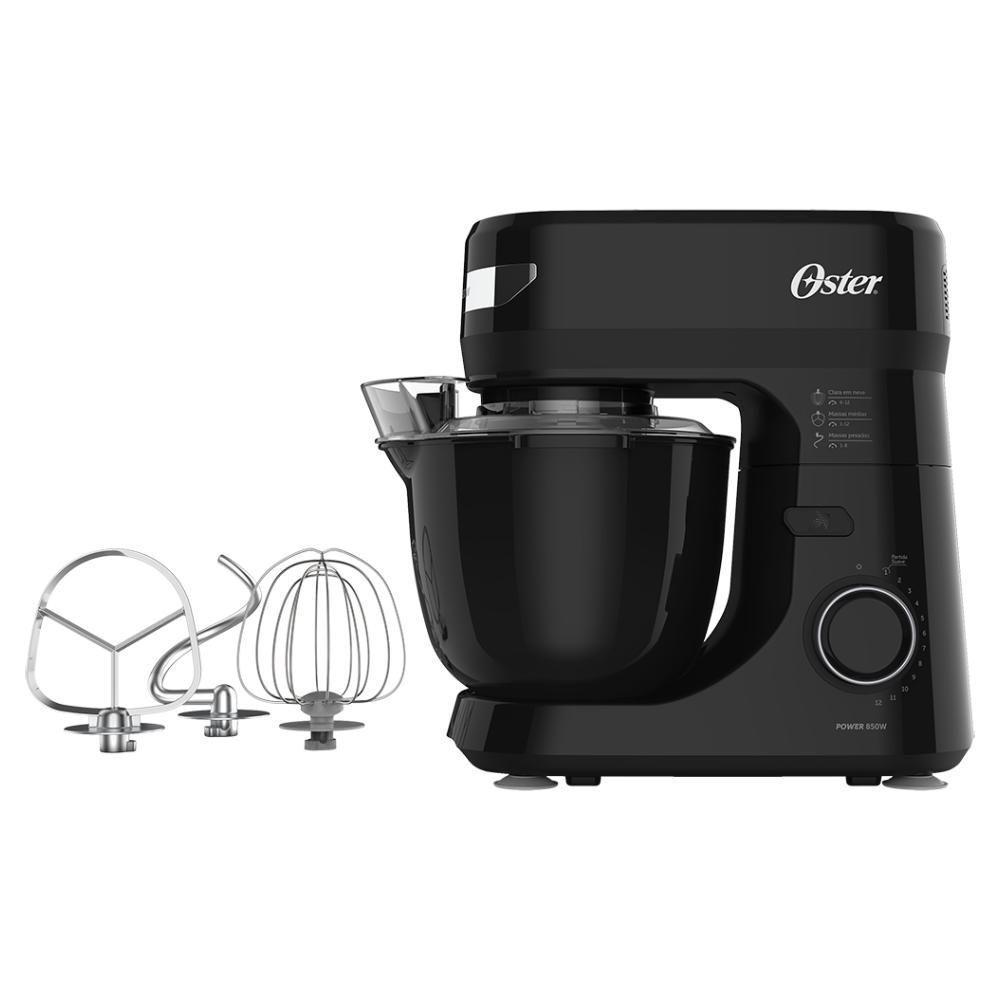 Batedeira Planetária Oster 4L 850W Preta OBAT640 220V - 4