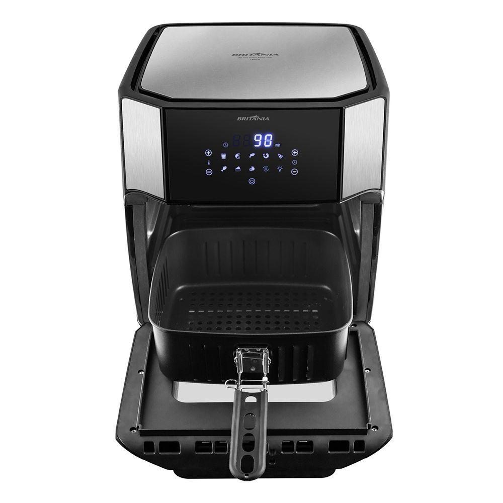 Fritadeira Elétrica Britânia Air Fry Oven 12 Litros Preto 220V BFR2100P 063802064 - 4