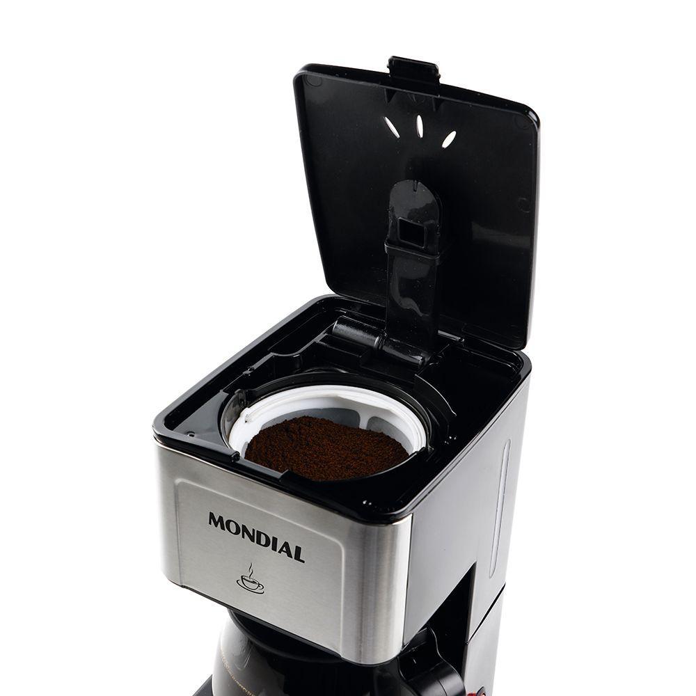 Cafeteira Mondial 20 xícaras Preto Inox 220V C-43-20X-SI  - 3