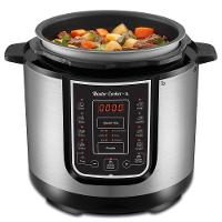 Panela Elétrica de Pressão Mondial 3L Inox Preto 220V PE-40 - 2