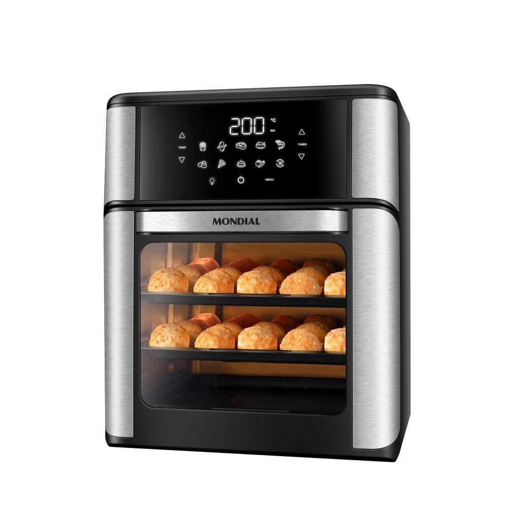 Fritadeira Elétrica Mondial Sem Óleo AFO-12L-BI 127V (75666-01) - 1