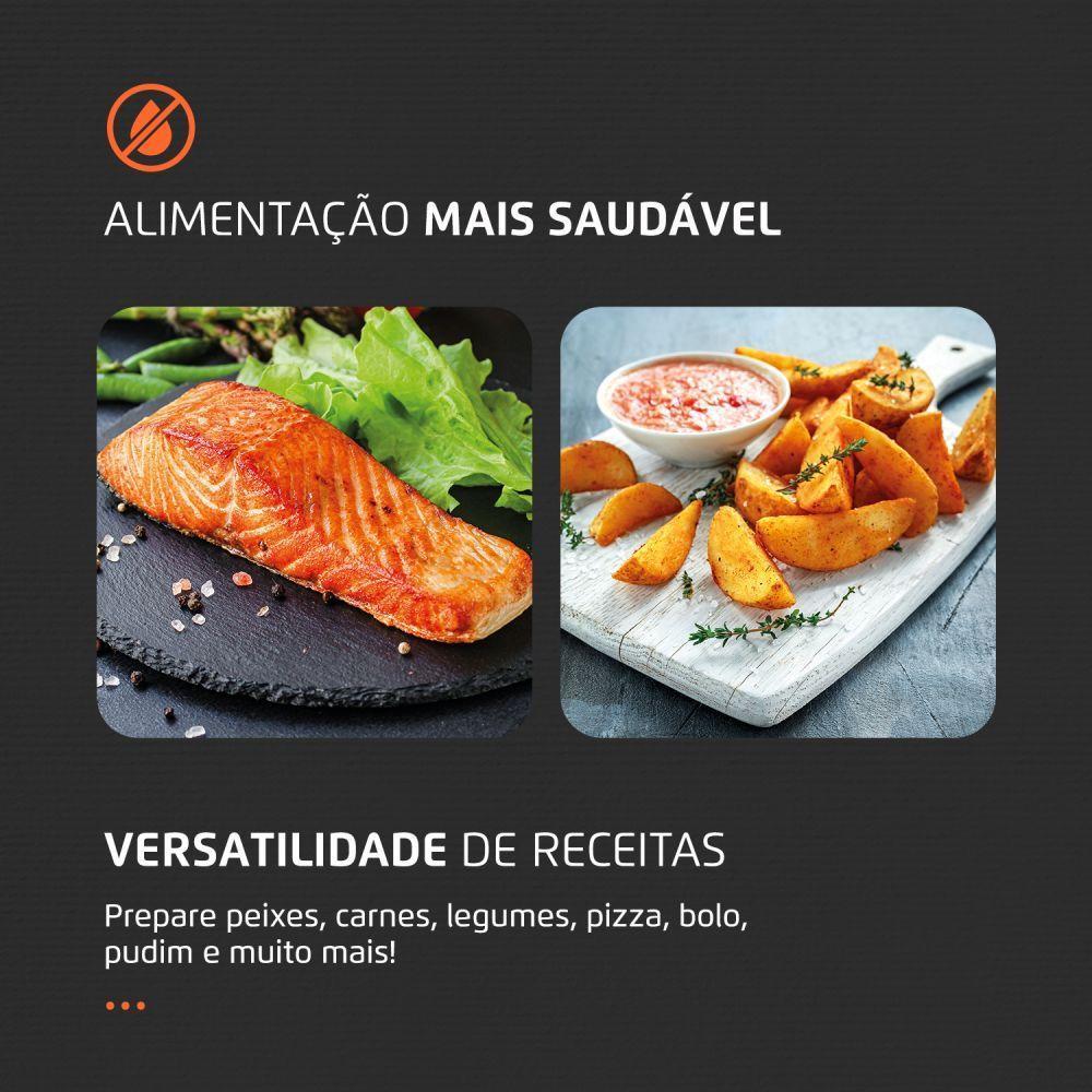 Fritadeira Elétrica Mondial Sem Óleo AFO-12L-BI 127V (75666-01) - 6