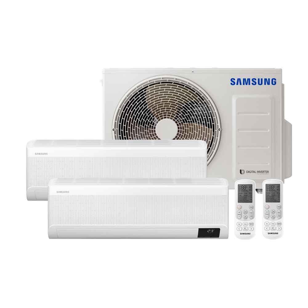 Ar-Condicionado Multi Bi Split Samsung Wind Free 18000 BTUS (2x9000) Quente e Frio Inverter 220V - 1