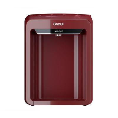 Purificador de Água de Bancada Consul CPB33AV Filtragem Classe a Água Gelada Vermelho Bivolt