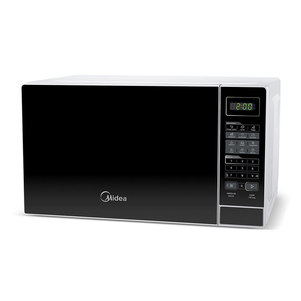 MICRO-ONDAS MIDEA 20L BRANCO E PRETO 127V (MRAS21) - 1
