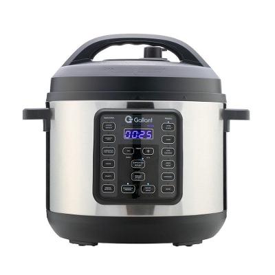 Panela De Pressão 6L 15 Funções Gallant Clique E Pronto Inox 1000W 220V (GPP06T15A_220IX)