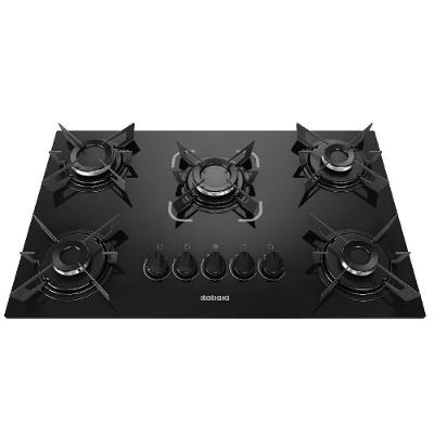 Cooktop Itatiaia Electra 5 Bocas Vidro Preto BIVOLT 3700000352