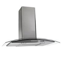 Coifa Parede Slim Nardelli Vidro Curvo Inox 90cm 220V - 1