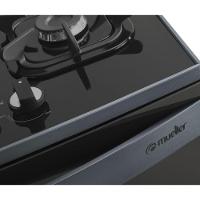 Fogão Mueller Decorato Vetro Piso 4 Bocas Preto Fosco G3 601230050 Bivolt - 3