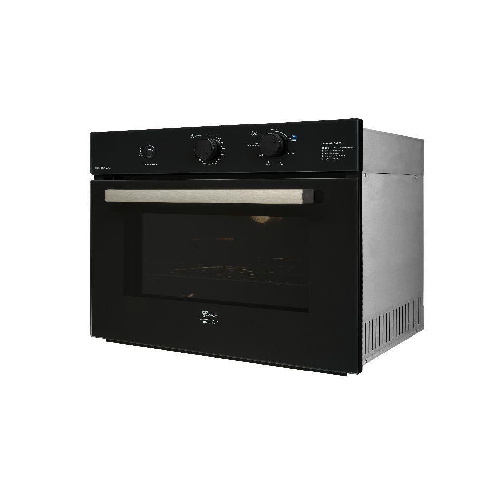 Forno a Gás de Embutir Fischer Infinity Preto 50 Litros 220V - 2