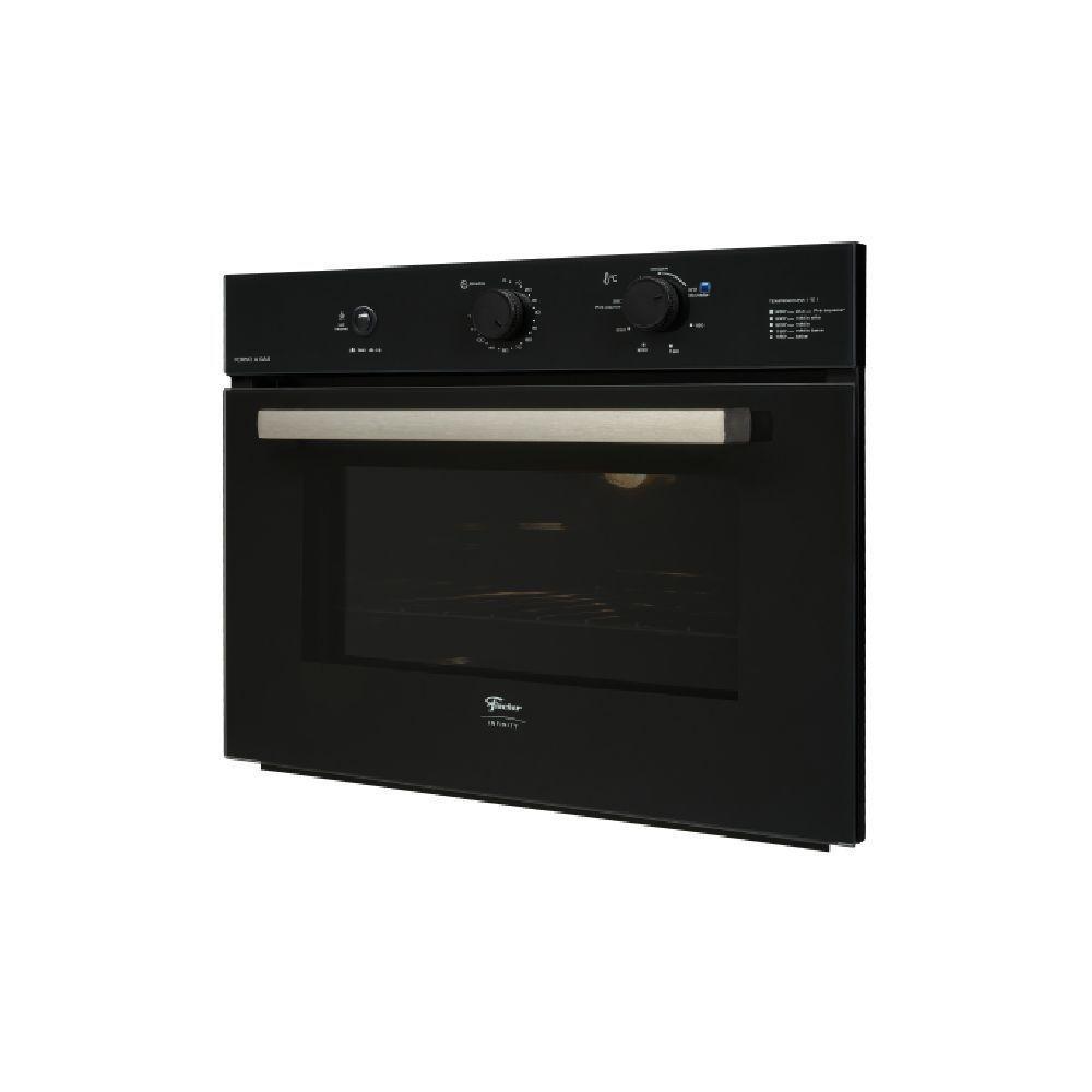 Forno a Gás de Embutir Fischer Infinity Preto 50 Litros 220V - 6