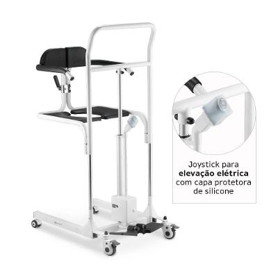 Cadeira De Transferência Higiênica Elétrica Até 135KG D80 Dellamed 6956