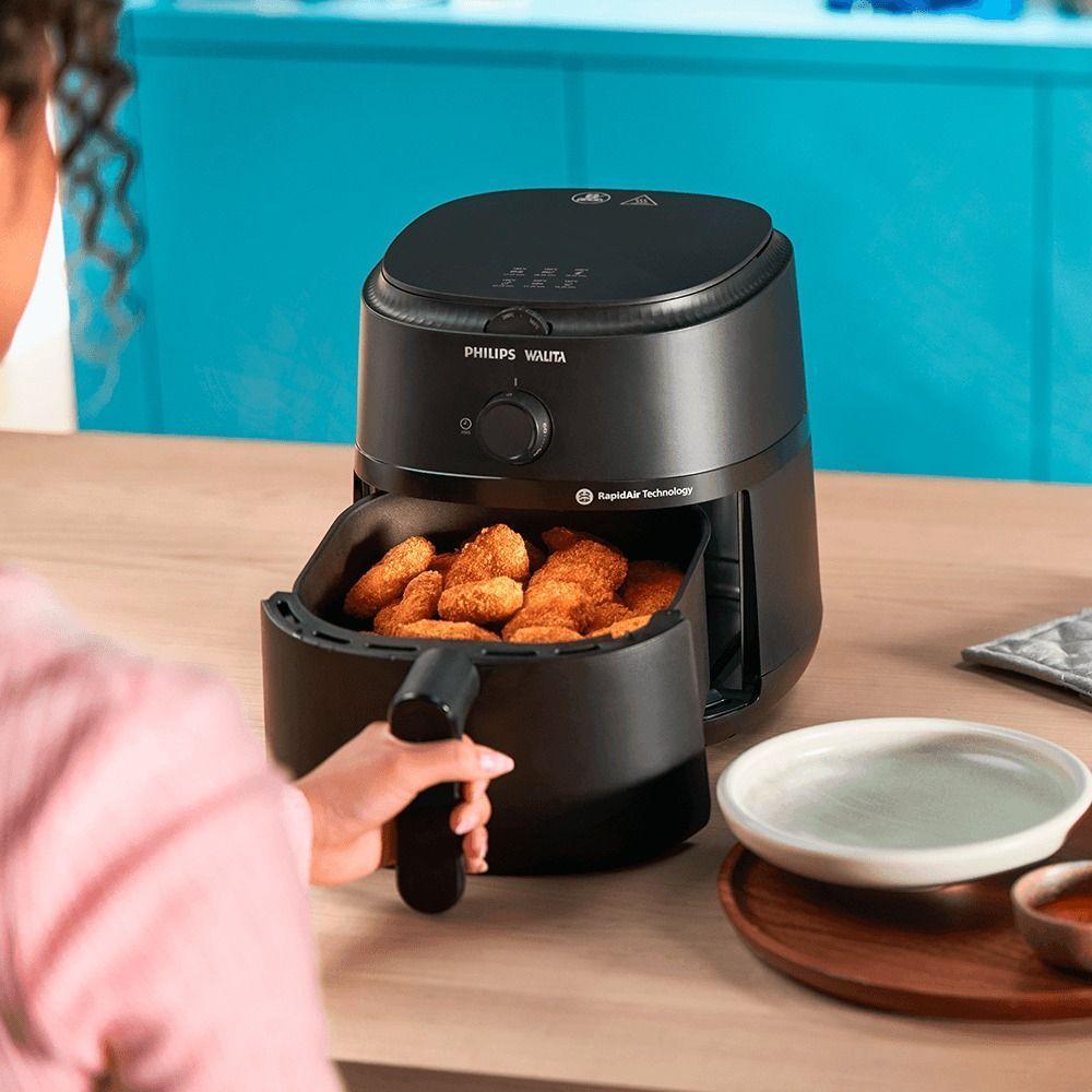 Fritadeira Air Fryer Serie 1000 XL Philips Walita 6,2L Preta NA130 1700W 220V - 8