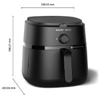 Fritadeira Air Fryer Serie 1000 XL Philips Walita 6,2L Preta NA130 1700W 220V - 7