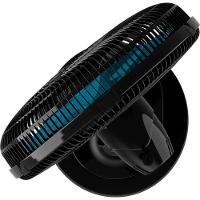 Ventilador de Mesa Cadence Refresh Turbo Pro 6 Pás Preto e Azul VTR420 220V - 6